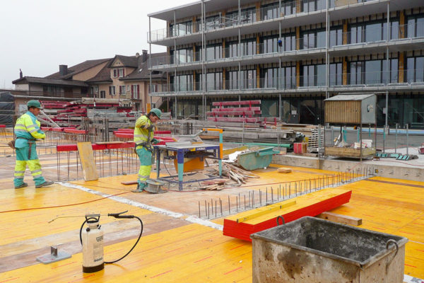 Neubau Zentrumsüberbauung, Hunzenschwil